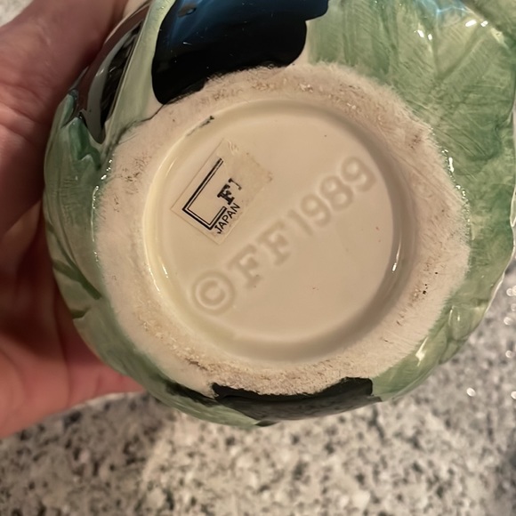 Vintage 1989 Fitz and Floyd cream and sugar - Picture 3 of 7